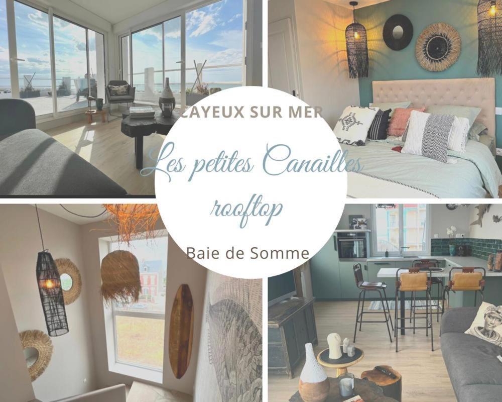 Les Petites Canailles Rooftop Cayeux-sur-Mer Zewnętrze zdjęcie